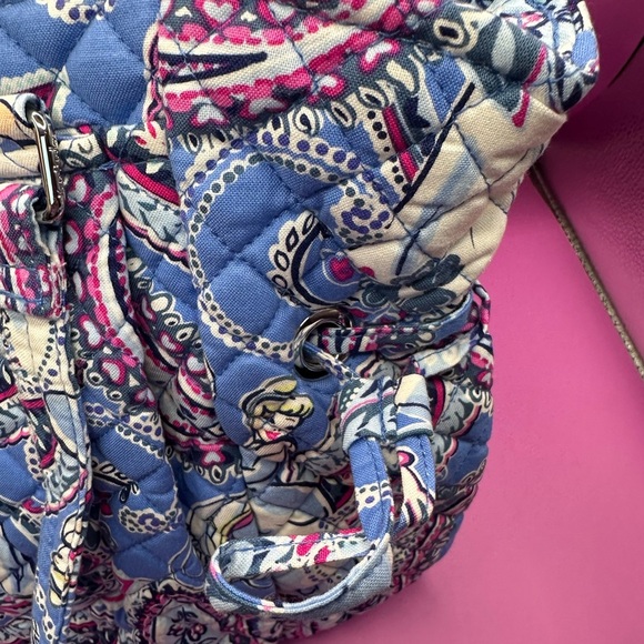 Vera Bradley Disney Cinderella Glenna Tote NWT Great Pattern Placement - Picture 8 of 14